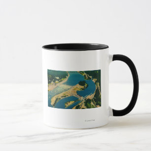 Mug Barrage de Bonneville et fleuve Columbia d'Air