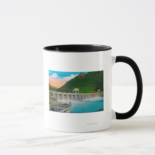 Mug Barrage de Bonneville sur la rivière Columbia (Droite)