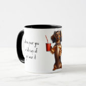 MUG BARRAGE SARCASTIQUE (Devant gauche)