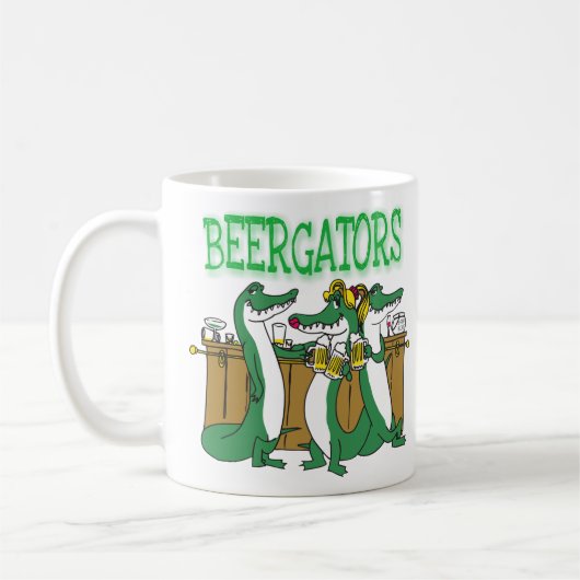 Mug Barre de bière Alligator (Gauche)