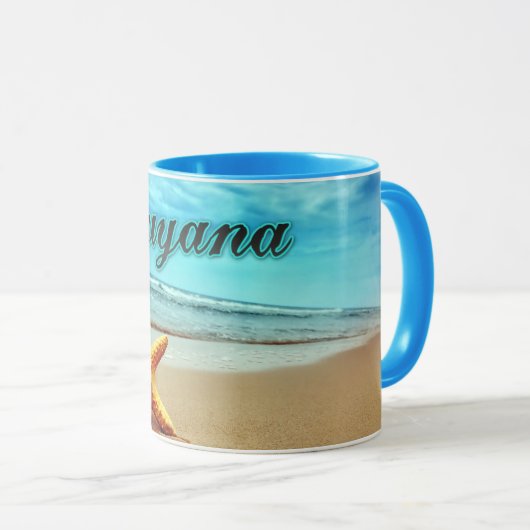 Mug Barre de Guyane (Devant droit)