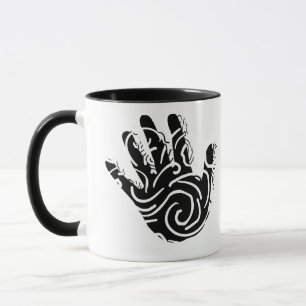 Mug Barre géométrique abstraite
