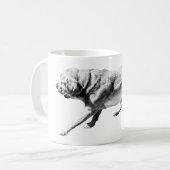 Mug Barre positionnée - Profil latéral (Devant gauche)