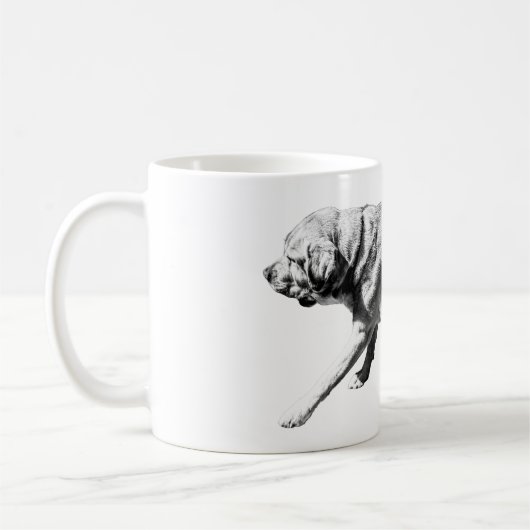 Mug Barre positionnée - Profil latéral (Gauche)