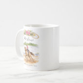 Mug Barrel Racing Cowgirl | Monogram Rodeo (Devant gauche)