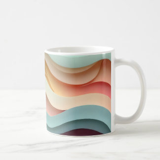 Mug Barres ondulées couleur bonbon