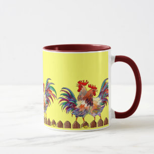 Mug BARRIÈRE de COQ par SHARON SHARPE