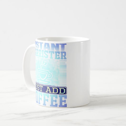 Mug Barrister instantané, juste ajouter du café (Devant gauche)