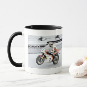 Mug Barry Sheene 2, la version teintée à la main