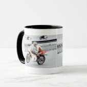 Mug Barry Sheene 2, la version teintée à la main (Devant gauche)