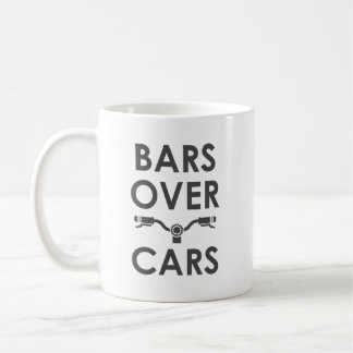 Mug Bars Over Cars - Bicyclette amusante et vélo