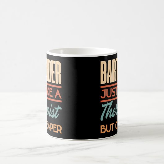 Mug Bartender Comme Un Thérapeutique Mais Moins Cher (Centre)