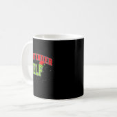 Mug Bartender Elf Christmas Family Matching Group Xmas (Devant gauche)