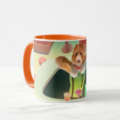 Mug Bartending Dog in Retro Bar (Devant gauche)