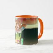 Mug Bartending Dog in Retro Bar (Devant droit)