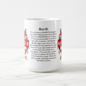 Mug Barth, l'origine, la signification et la crête (Centre)