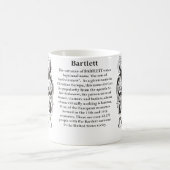 Mug Bartlett, l'origine, signification et la crête (Centre)