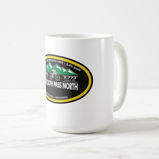 MUG BARTOOTH PASS NORTH- RED LODGE, MT - "OVAL" (Devant droit)