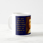 Mug Baruch Spinoza (Devant gauche)