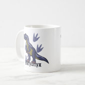Mug Baryonyx bleu (Devant gauche)