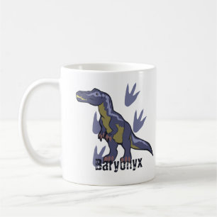 Mug Baryonyx bleu