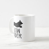 Mug Bas cavalier de corgi (Devant gauche)