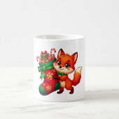 Mug Bas de Noël Renard Festif (Centre)