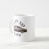 Mug Bas Lowrider d'Oldsmobile de la vie (Devant gauche)