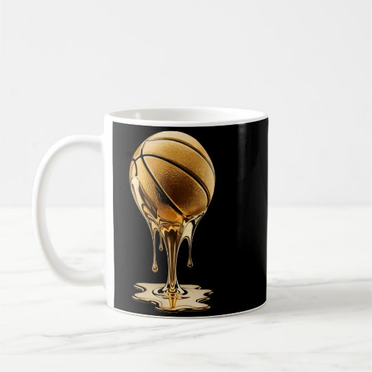 Mug Basball Drip Or Grafitti Mens Femmes Ns (Gauche)