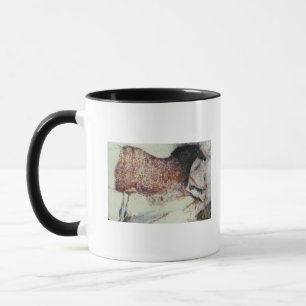 Mug Basculez la peinture d'un cheval galopant, c.17000