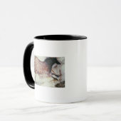 Mug Basculez la peinture d'un cheval galopant, c.17000 (Devant gauche)