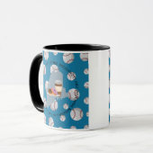 Mug Base-ball, café et beignets dans le Maine (Devant gauche)