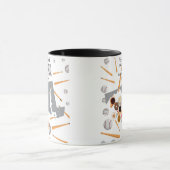 Mug Base-ball, café et beignets dans le Maryland (Centre)