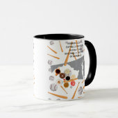 Mug Base-ball, café et beignets dans le Maryland (Devant droit)