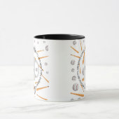 Mug Base-ball, café et beignets dans le Massachusetts (Centre)