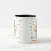 Mug Base-ball, café et beignets dans l'Indiana (Centre)