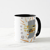 Mug Base-ball, café et beignets dans l'Indiana (Devant droit)