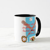 Mug Base-ball, café et beignets en Alabama (Devant droit)