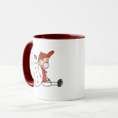Mug Base-ball garçons j'ai 7 ans (Devant gauche)