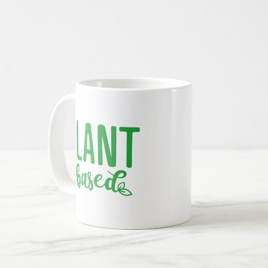 Mug Basé sur le plante (Devant gauche)