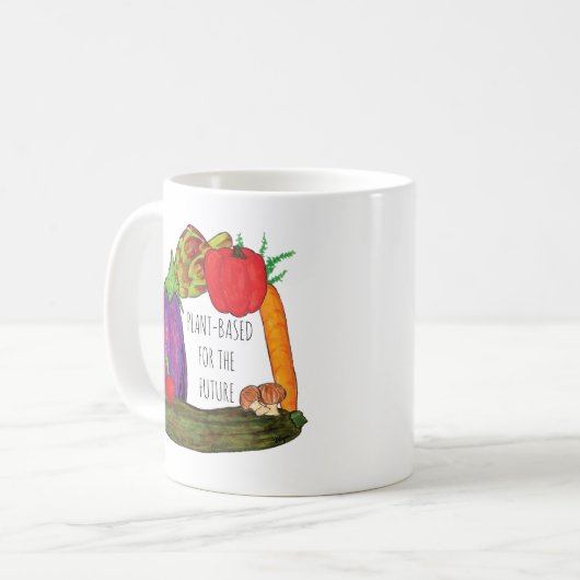 Mug Basé sur les Plantes pour l'avenir (Devant gauche)