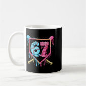 Mug Baseball 67 Ice Cream Drip Funny Six Seven Meme Bo (Gauche)