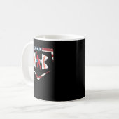 Mug Baseball Américain Sous Chemise Armor (Devant gauche)