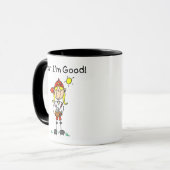 Mug Baseball Ça va (Devant gauche)