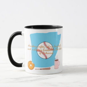 Mug Baseball, café et beignets en Arkansas