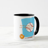 Mug Baseball, café et beignets en Arkansas (Devant droit)