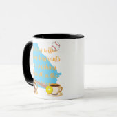 Mug Baseball, coffee and donuts in Georgia (Devant gauche)