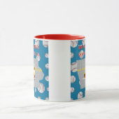 Mug Baseball, coffee and donuts in the state of Iowa (Centre)