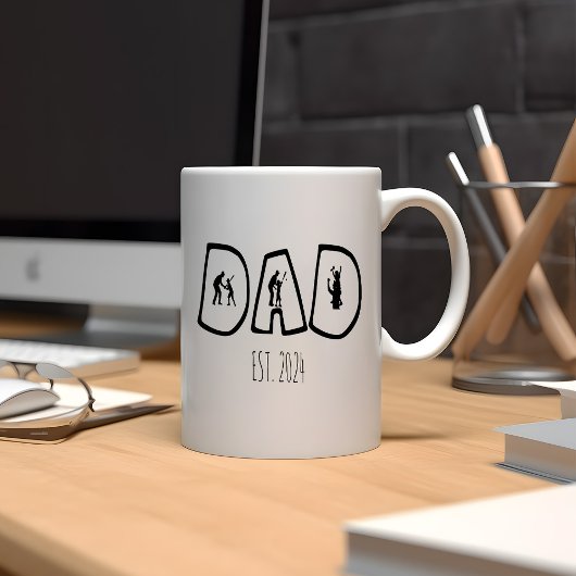 Mug Baseball DAD et l'enfant
