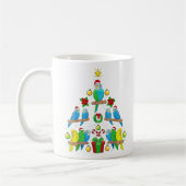 Mug Baseball de Noël avec Santa Hat Joyeux Noël (Gauche)